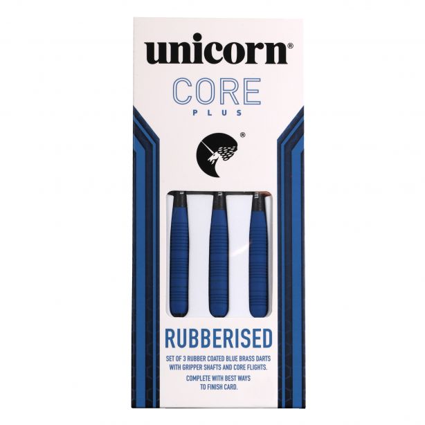 Unicorn Core Plus Rubberised Dart - Blue