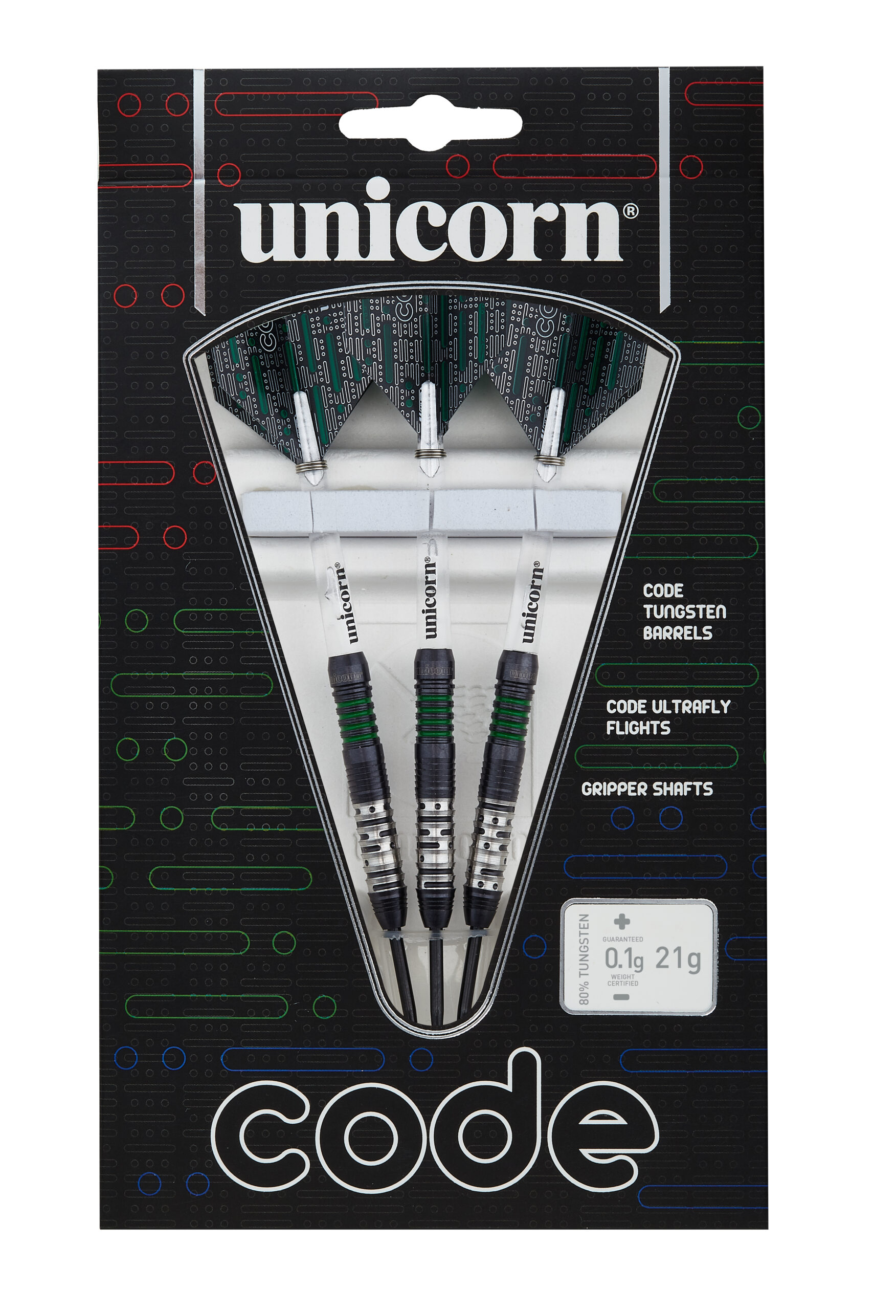 Unicorn Code 80% Tungsten - Black Green 20g