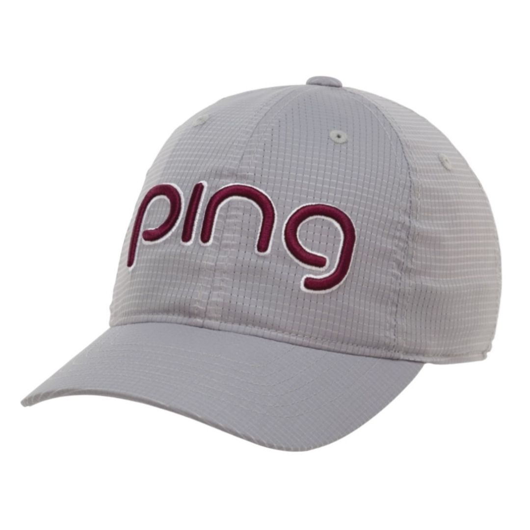 PING Aero Ladies Cap - Grey Garnet