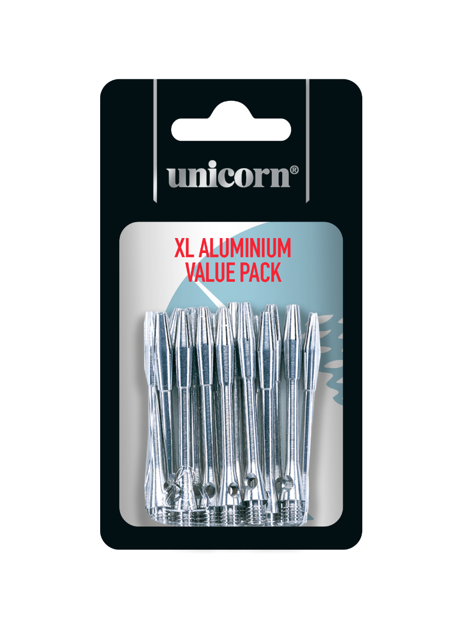 Unicorn XL Aluminium Shaft - 5 Set Value Pack