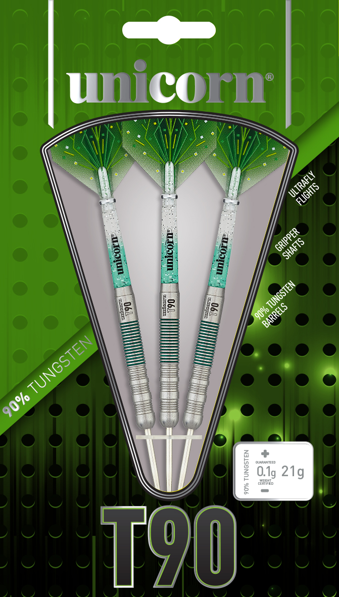 Unicorn Core XL T90 Darts - 90% Tungsten