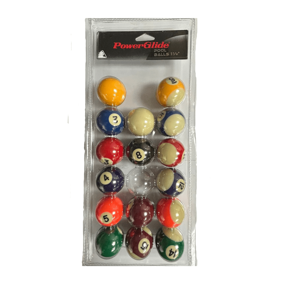 PowerGlide Pool Balls - Blister Pack