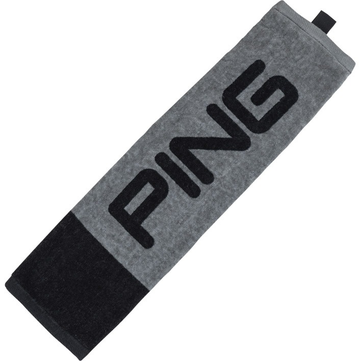 PING Tri-Fold Towel - Dark Grey