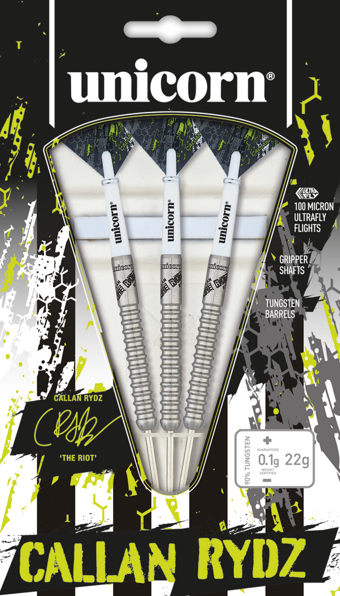 Unicorn Contender 90% Tungsten - Callan Rydz 22G