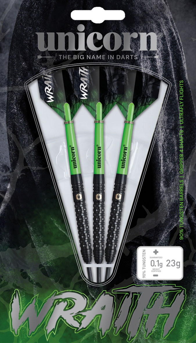 Unicorn Wraith 90% Tungsten Steel Tip Darts